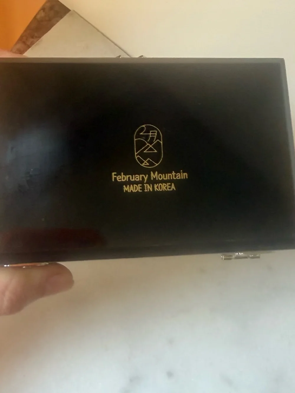 Mother of Pearl Jewelry Box: Crane Pattern Wood Storage